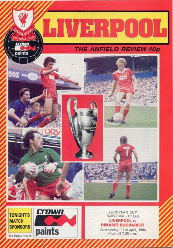 Match programme